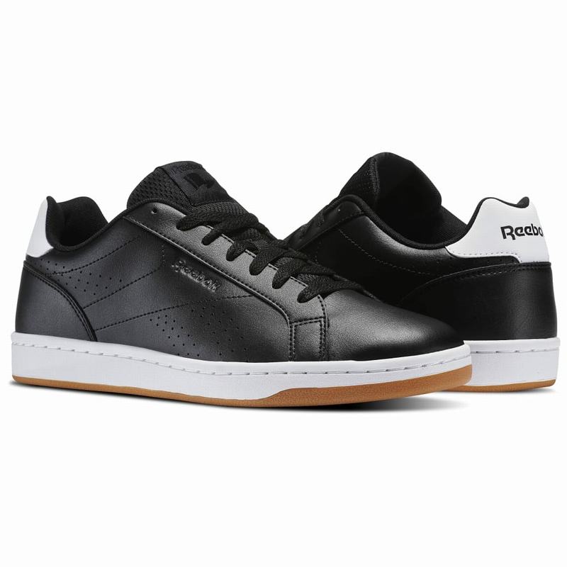 Tenisi Reebok Royal Complete Clean Barbati Negrii/Albi Romania QF4011UP